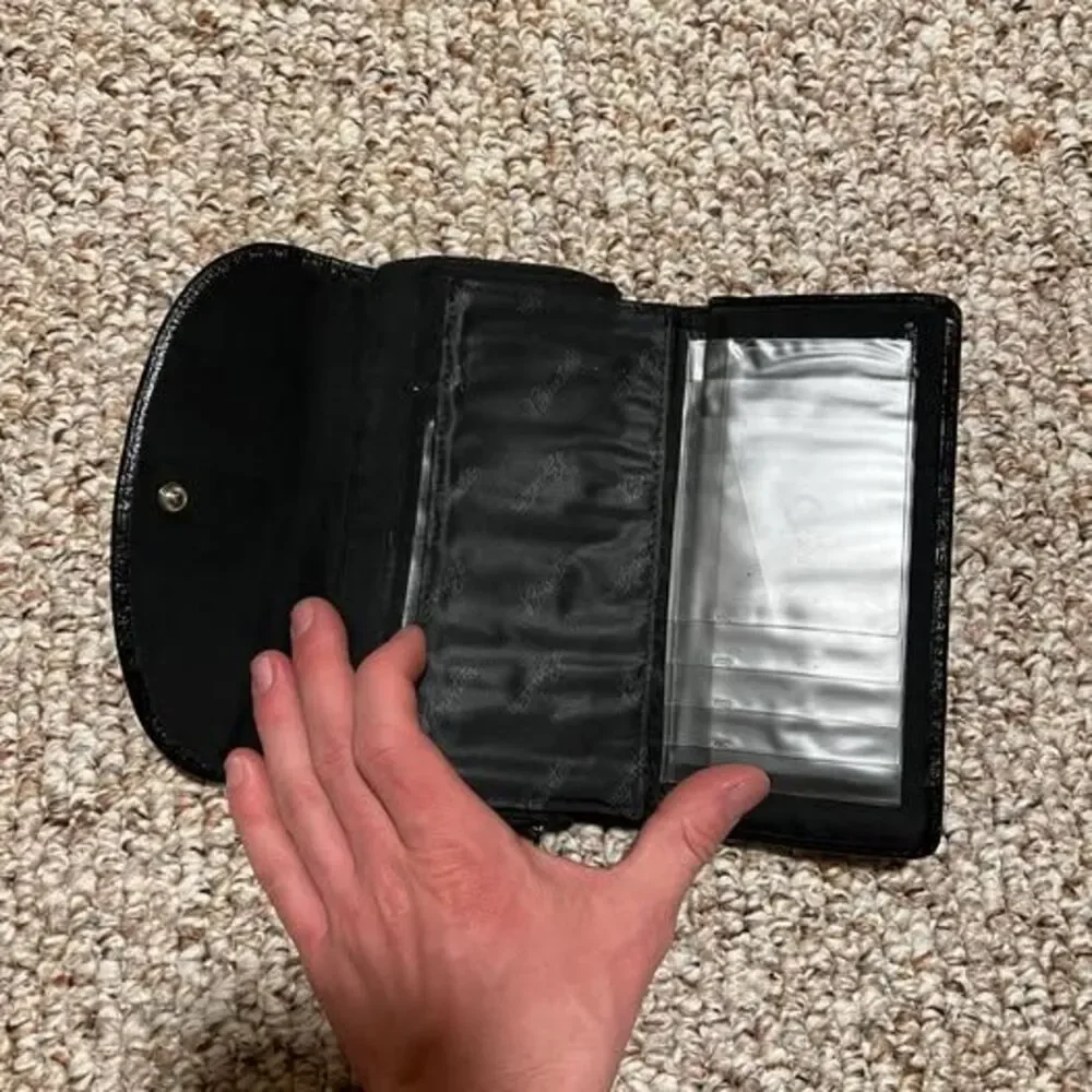 Vintage Buxton Black Leather Wallet